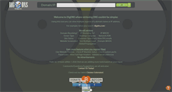 Desktop Screenshot of digdns.com